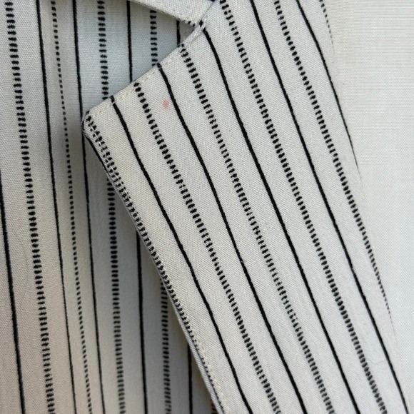 Vintage‎ Women's Toni Garment by CC Magic Striped Blazer Jacket Size Medium - Picture 6 of 7